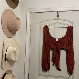 Copper Crop Top